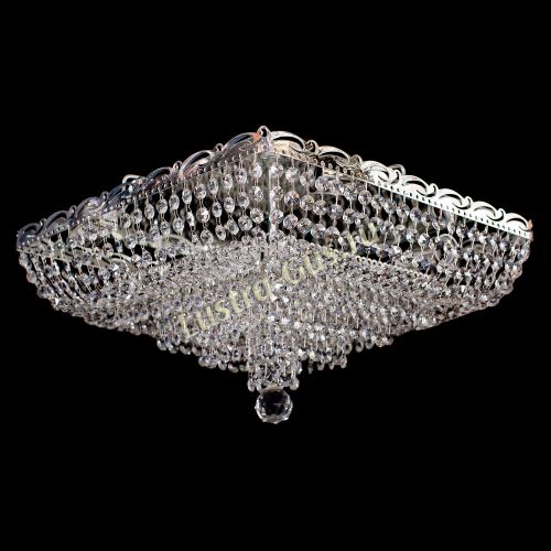 Люстра Квадрат Капель в Ижевске Гусь Хрустальный