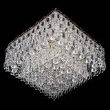 Люстра Квадрат Каскад с пластинками в Ижевске Люстра Квадрат Каскад с пластинками в Ижевске