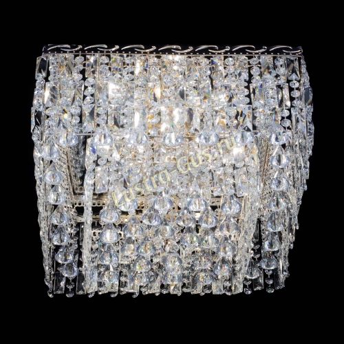 Люстра Квадрат Каскад с пластинками в Ижевске Гусь Хрустальный