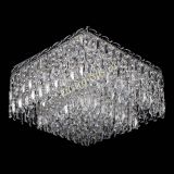 Люстра Квадрат Каскад с пластинками в Ижевске Люстра Квадрат Каскад с пластинками в Ижевске