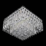 Люстра Квадрат Каскад с пластинками в Ижевске Люстра Квадрат Каскад с пластинками в Ижевске