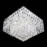 Люстра Квадрат Каскад с пластинками в Ижевске Люстра Квадрат Каскад с пластинками в Ижевске