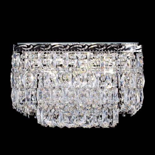 Люстра Квадрат Каскад с пластинками в Ижевске Гусь Хрустальный