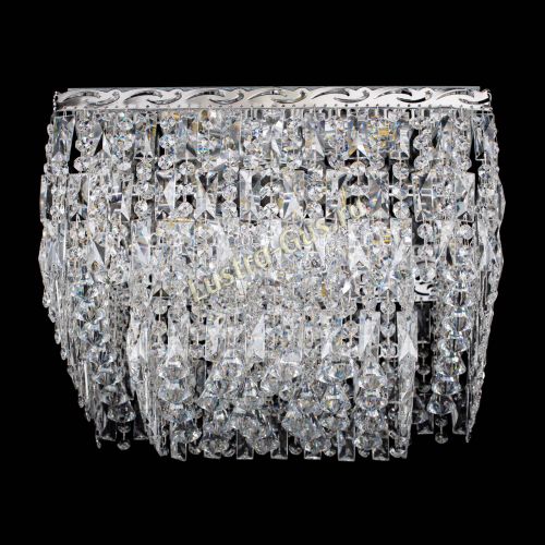 Люстра Квадрат Каскад с пластинками в Ижевске Гусь Хрустальный