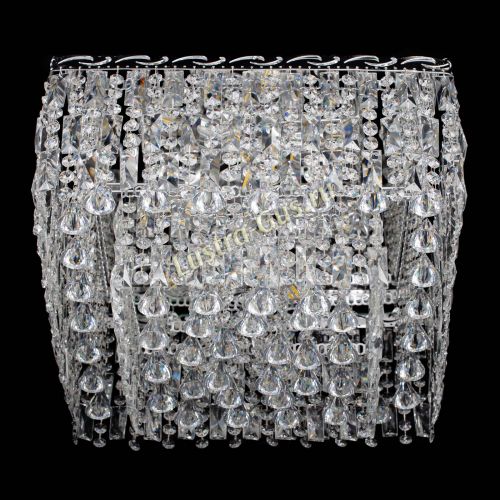 Люстра Квадрат Каскад с пластинками в Ижевске Гусь Хрустальный