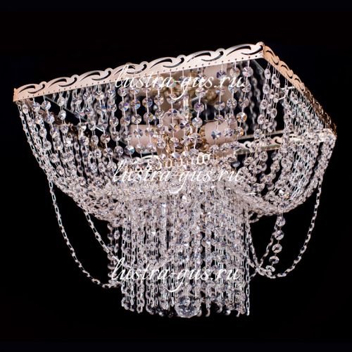 Люстра Квадрат Ольга в Ижевске Гусь Хрустальный