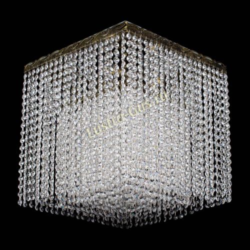 Люстра Квадрат Оптикон плюс под бронзу в Ижевске Гусь Хрустальный