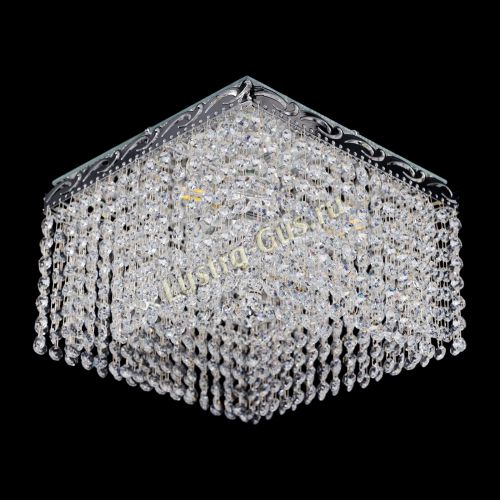 Люстра Квадрат Оптикон 3 лампы в Ижевске Гусь Хрустальный