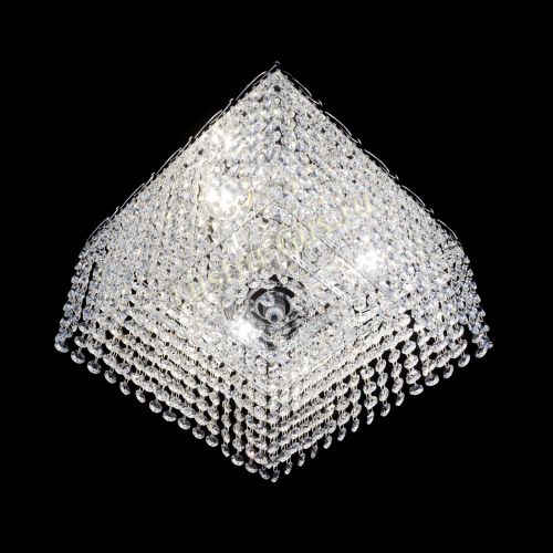 Люстра Квадрат Оптикон 3 лампы в Ижевске Гусь Хрустальный