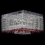 Люстра Квадрат Оптикон красная в Ижевске