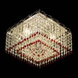 Люстра Квадрат Оптикон красная в Ижевске