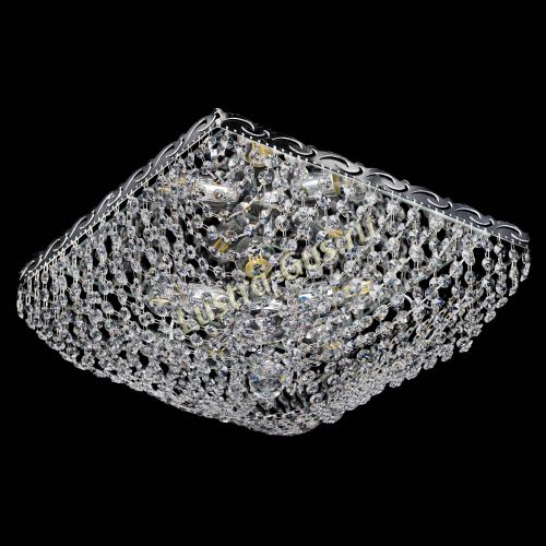 Люстра Квадрат Сетка в Ижевске Гусь Хрустальный