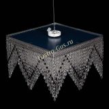 Люстра Квадрат Венеция уголки №5 черная в Ижевске