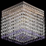 Люстра Квадрат Венеция №1 фиолетовая в Ижевске