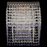 Люстра Квадрат Венеция №1 фиолетовая в Ижевске