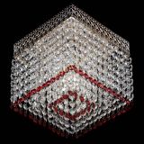 Люстра Квадрат Венеция №1 красная в Ижевске