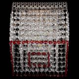 Люстра Квадрат Венеция №1 красная в Ижевске