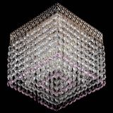 Люстра Квадрат Венеция №1 розовая в Ижевске