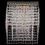 Люстра Квадрат Венеция №1 розовая в Ижевске