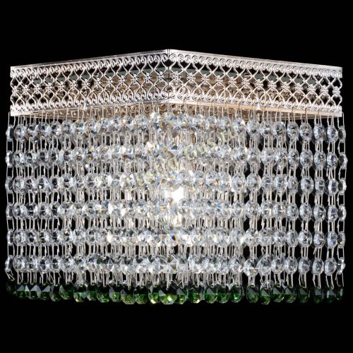 Люстра Квадрат Венеция №1 зеленая в Ижевске Гусь Хрустальный