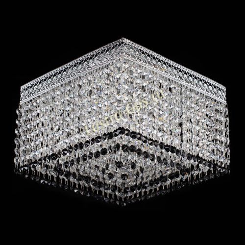 Люстра Квадрат Венеция №3 черная в Ижевске Гусь Хрустальный