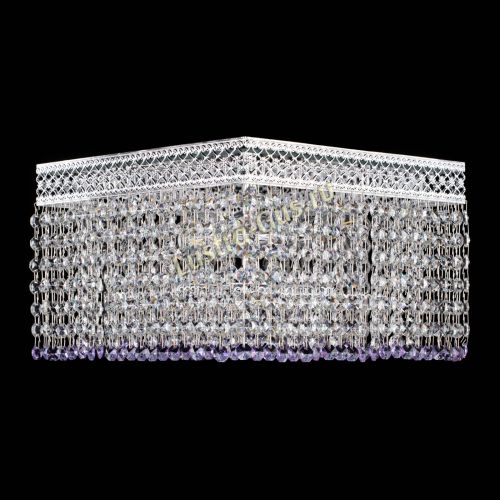 Люстра Квадрат Венеция №3 фиолетовая в Ижевске Люстра Квадрат Венеция №3 фиолетовая в Ижевске