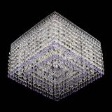 Люстра Квадрат Венеция №3 фиолетовая в Ижевске Люстра Квадрат Венеция №3 фиолетовая в Ижевске