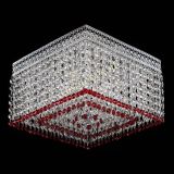 Люстра Квадрат Венеция №3 красная в Ижевске