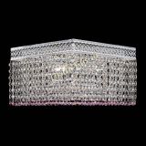 Люстра Квадрат Венеция №3 розовая в Ижевске