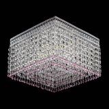 Люстра Квадрат Венеция №3 розовая в Ижевске