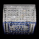 Люстра Квадрат Венеция №3 синяя в Ижевске