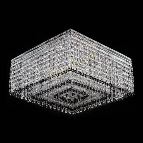 Люстра Квадрат Венеция №5 черная в Ижевске Гусь Хрустальный