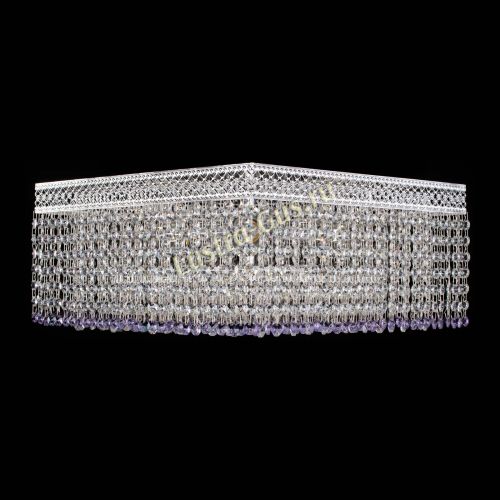 Люстра Квадрат Венеция №5 фиолетовая в Ижевске Люстра Квадрат Венеция №5 фиолетовая в Ижевске