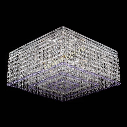 Люстра Квадрат Венеция №5 фиолетовая в Ижевске Гусь Хрустальный