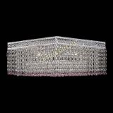 Люстра Квадрат Венеция №5 розовая в Ижевске