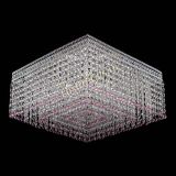 Люстра Квадрат Венеция №5 розовая в Ижевске