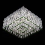 Люстра Квадрат Венеция №5 зеленая в Ижевске Люстра Квадрат Венеция №5 зеленая в Ижевске