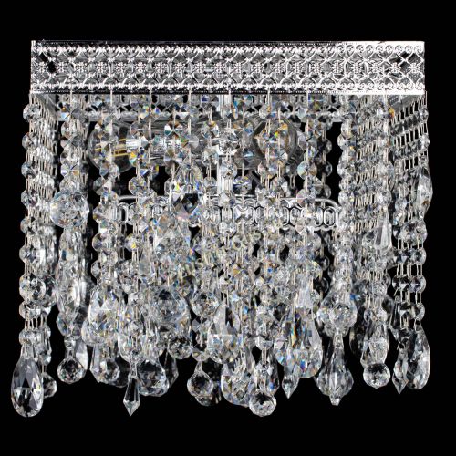 Люстра Квадрат Венеция капель №3 в Ижевске Гусь Хрустальный