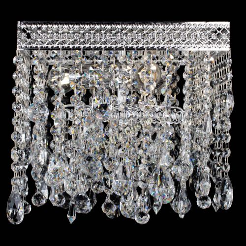 Люстра Квадрат Венеция капель №3 в Ижевске Гусь Хрустальный