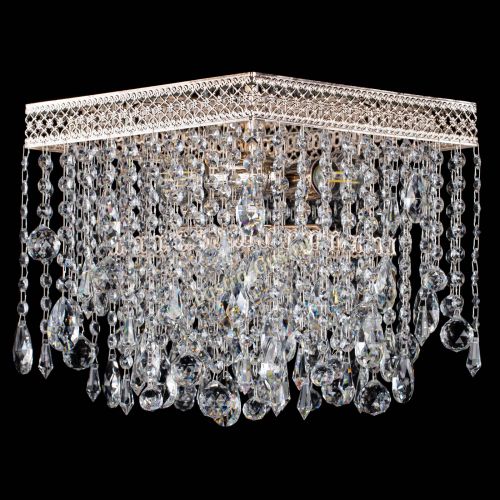 Люстра Квадрат Венеция капель №3 в Ижевске Гусь Хрустальный