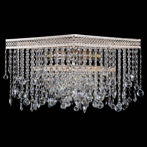 Люстра Квадрат Венеция капель №5 в Ижевске Гусь Хрустальный