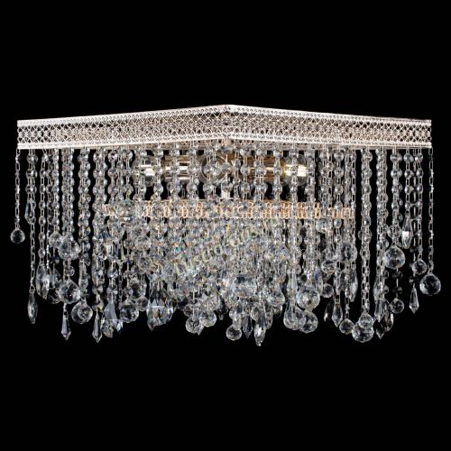 Люстра Квадрат Венеция капель №5 в Ижевске Гусь Хрустальный