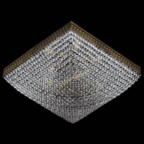 Люстра Квадрат Венеция сетка №3 под бронзу в Ижевске Гусь Хрустальный