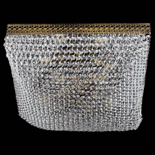 Люстра Квадрат Венеция сетка №3 под бронзу в Ижевске Гусь Хрустальный