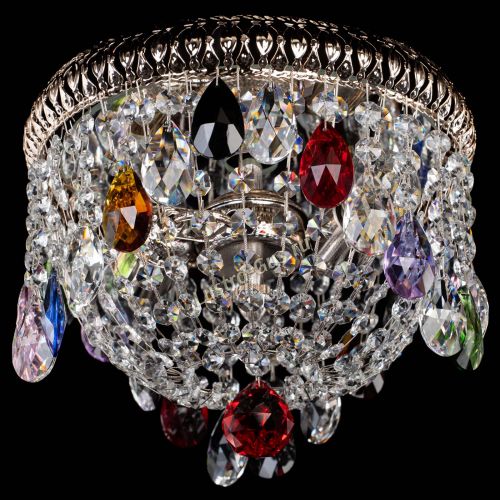 Люстра Лацио №2 разноцветная в Ижевске Гусь Хрустальный