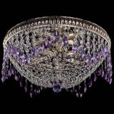 Люстра Лацио №5 журавлик фиолетовая в Ижевске