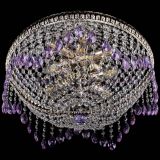 Люстра Лацио №5 журавлик фиолетовая в Ижевске