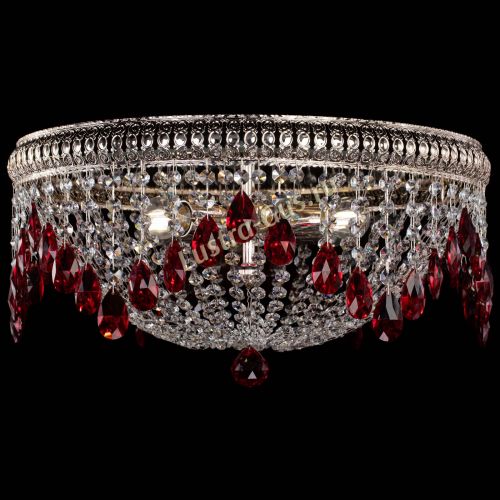 Люстра Лацио №5 журавлик красная в Ижевске Гусь Хрустальный