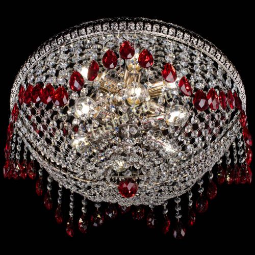 Люстра Лацио №5 журавлик красная в Ижевске Гусь Хрустальный