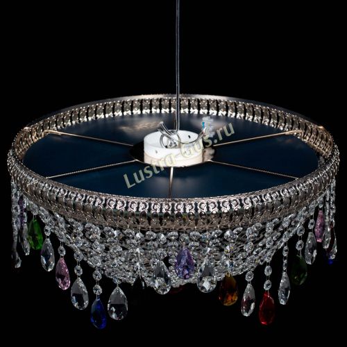 Люстра Лацио №5 журавлик разноцветная в Ижевске Гусь Хрустальный